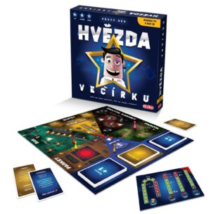 efko Hvězda večírku - společenská party hra