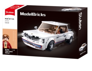 Sluban Model Bricks M38-B1126 Klasický vůz 2002