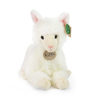 Plyšová lama alpaka bílá 23 cm ECO-FRIENDLY