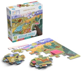 KukiKuk® KukiKuk - Véééliké puzzle Na výletě