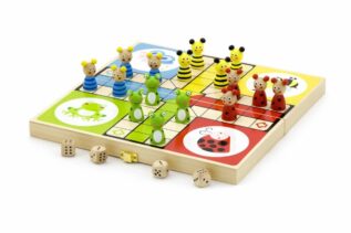 Dřevěné Člověče, nezlob se! v české krabici