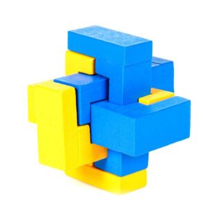 Velký dřevěný hlavolam - Kříž