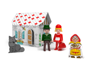 Igráček Červená Karkulka - kreativní set s pohádkou