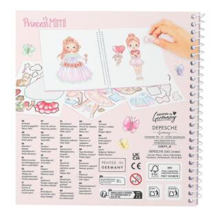 Kreativní sešit Princess Mimi Dress Me Up