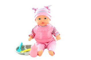 Miminko 30 cm se zvuky měkké tělo a doplňky