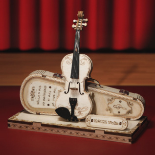 RoboTime 3D dřevěná skládačka Viola