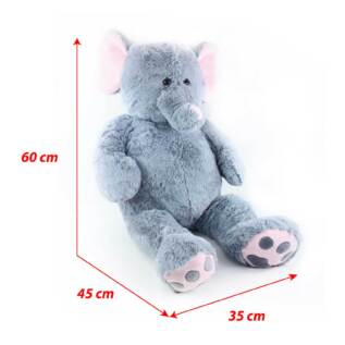 Velký plyšový slon Bimbo 100 cm