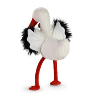 Plyšový čáp 28 cm ECO-FRIENDLY