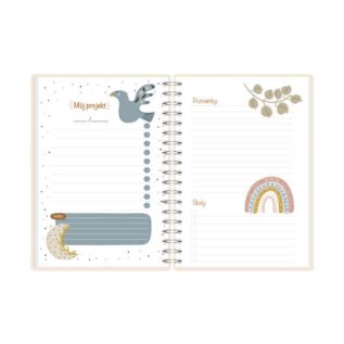 Nedatovaný diář - Botanical