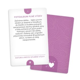 Karetní výzvy - Pro maminku a dceru