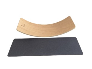 2Kids Toys Dřevěné houpací prkno přírodní s plstí