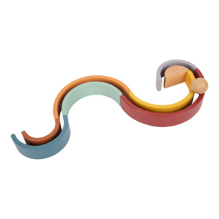 small foot Dřevěné hračky motorická duha Safari