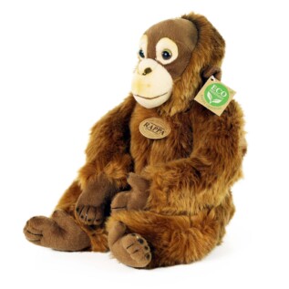 Plyšový orangutan 27 cm ECO-FRIENDLY