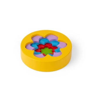 Bigjigs Toys Skládací květinová věž