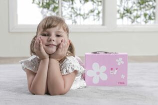 Dřevěná sada krásy v kufříku