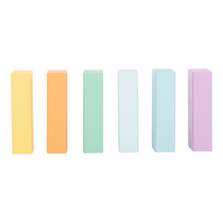 small foot Dřevěné kostky pastelové 50 ks