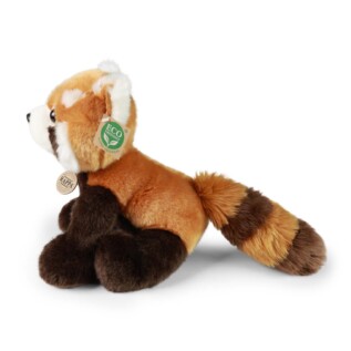 Plyšová panda červená 28 cm ECO-FRIENDLY