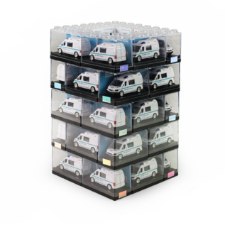 Kovové auto Městská policie Ostrava 7 cm