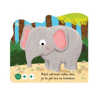 Albi Minikniha s výsekem - Slon Kouzelné čtení
