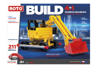 efko ROTO 4v1 Build - Stavební stroje česká stavebnice
