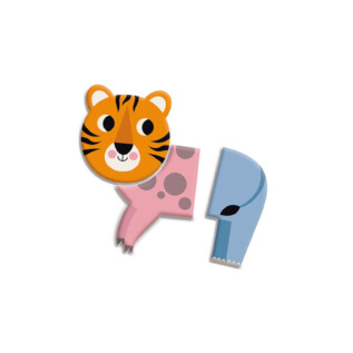 Vilac Dřevěné magnetky Legrační zvířátka