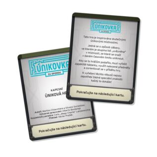 Únikovka - Za oponou