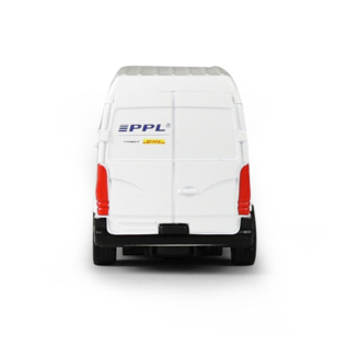 Kovové auto PPL s otevíracími dveřmi 12 cm