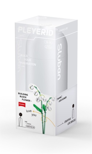 Sluban Flowers M38-B1101-09 Konvalinky ve váze