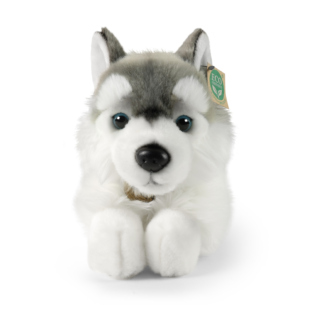 Plyšový pes husky 32 cm ECO-FRIENDLY