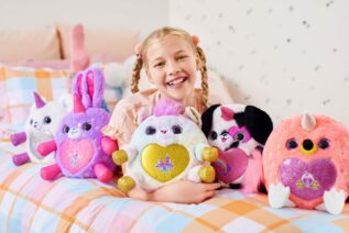 Rainbocorns: Plyšový jednorožec s korunkou