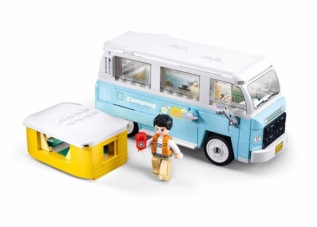 Sluban Model Bricks M38-B1192 Obytný vůz TS-2 v měřítku 1:35