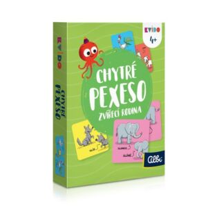 Chytré pexeso - Zvířecí rodina 2. vydání