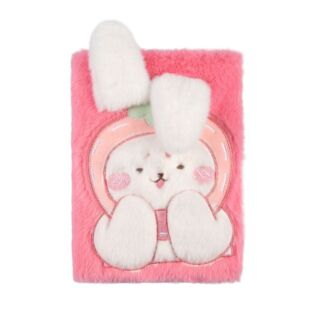 Plyšový squeeze blok - Králiček