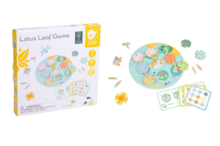 Hra Lotusový list dřevěná v krabici
