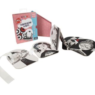 Kontrastní karty Tvary a rodina - Kvído