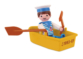 efko Igráček Námořník - figurka s lodičkou