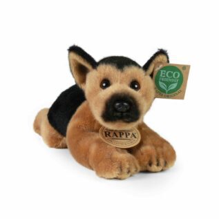 Plyšový pes ležící 18 cm ECO-FRIENDLY - nefunkční zvuk