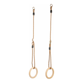 small foot Dřevěné gymnastické kruhy