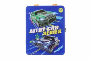 Box plechový na autíčka