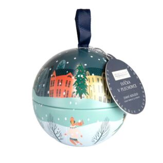 Svíčka v plechovce - Zimní kouzlo