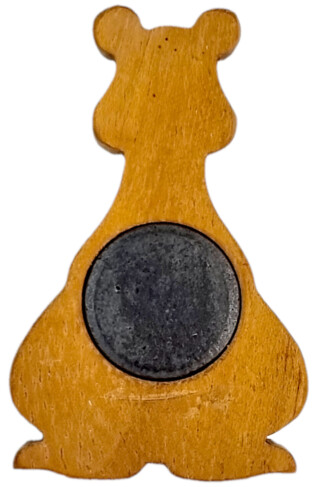 2Kids Toys Dřevěná magnetka velká Leopard