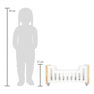 small foot Dřevěná kolébka pro panenky Little Button