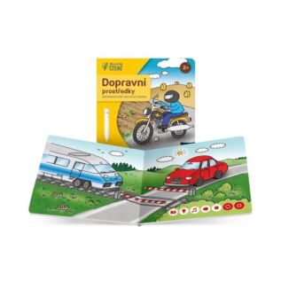 Albi Minikniha pro nejmenší - Dopravní prostředky Kouzelné čtení