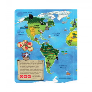 Albi Tolki - World Atlas EN Kouzelné čtení