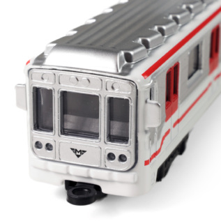 Pražské metro - kovová souprava 16 cm