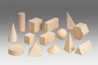 Wissner Dřevěná sada geometrických těles 14 ks