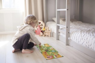 Petit Collage Bludiště a puzzle Farma