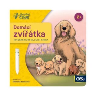 Albi tužka 2.0 + 2 knihy Kouzelné čtení (Denní činnosti, Domácí zvířátka)