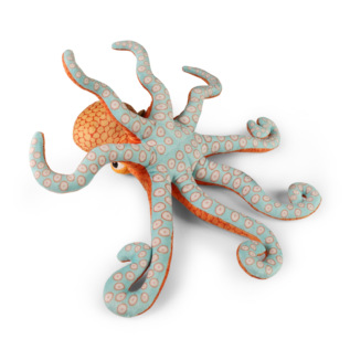 Plyšová chobotnice 36 cm ECO-FRIENDLY