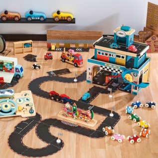 Vilac Dřevěná vintage garáž Vilacity